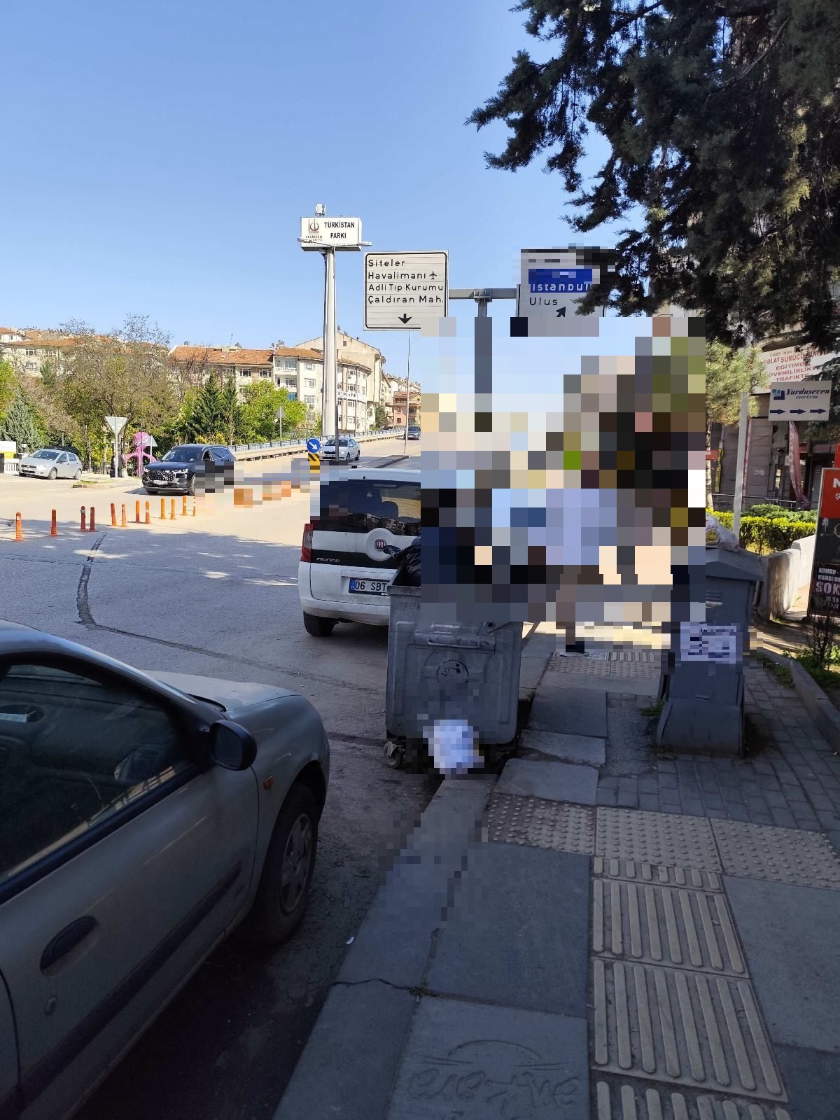 Çöp dolu