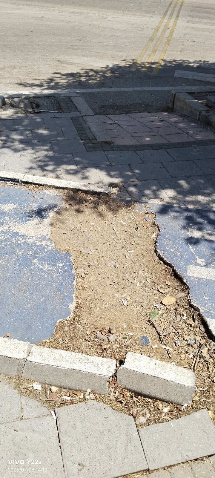 Bozuk bisiklet yolu - görsel 1