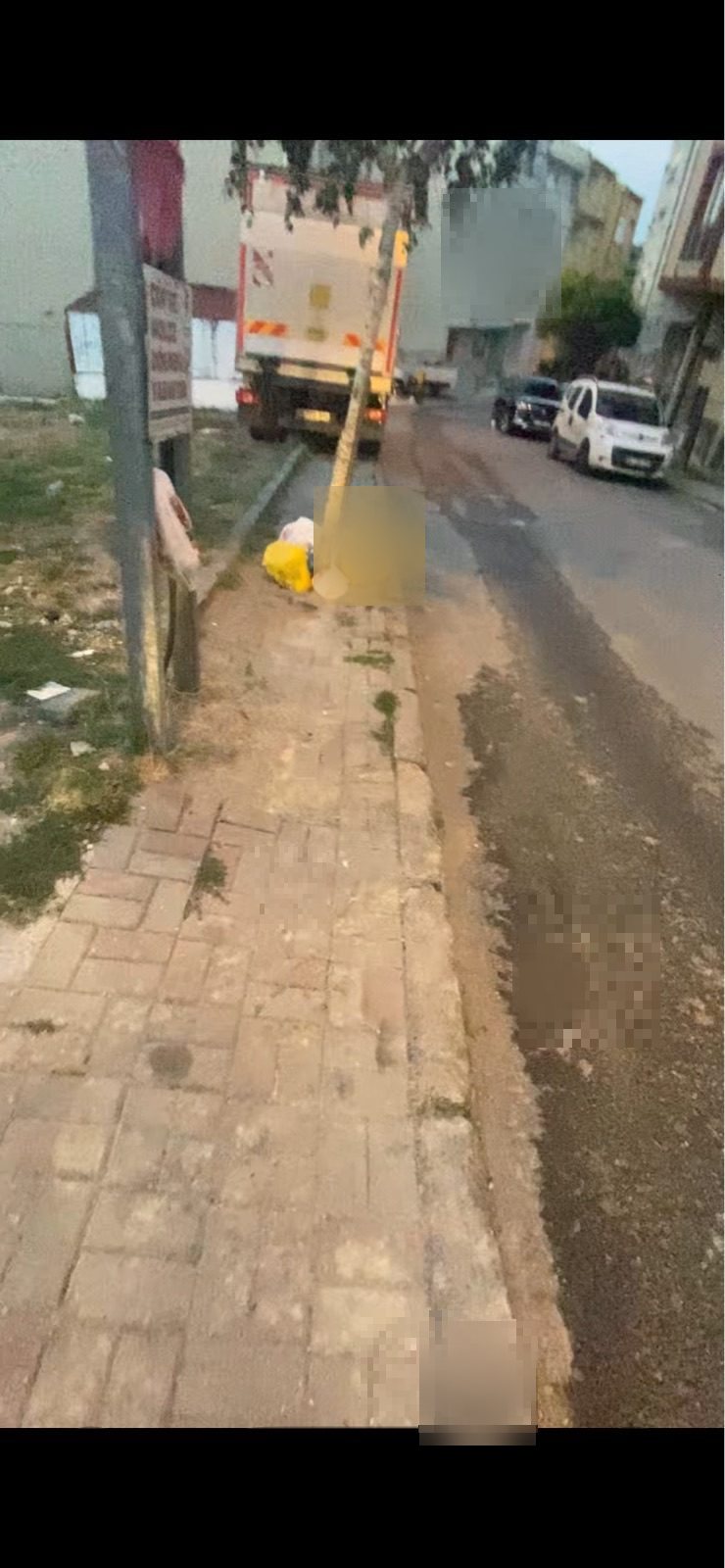 Kaldırım ve yol