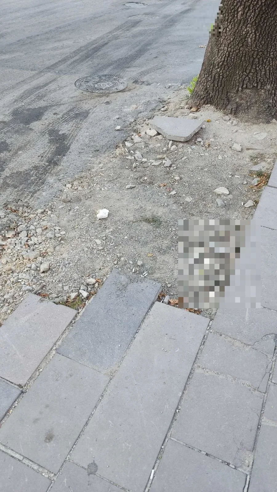 Kaldırım bozukluğu