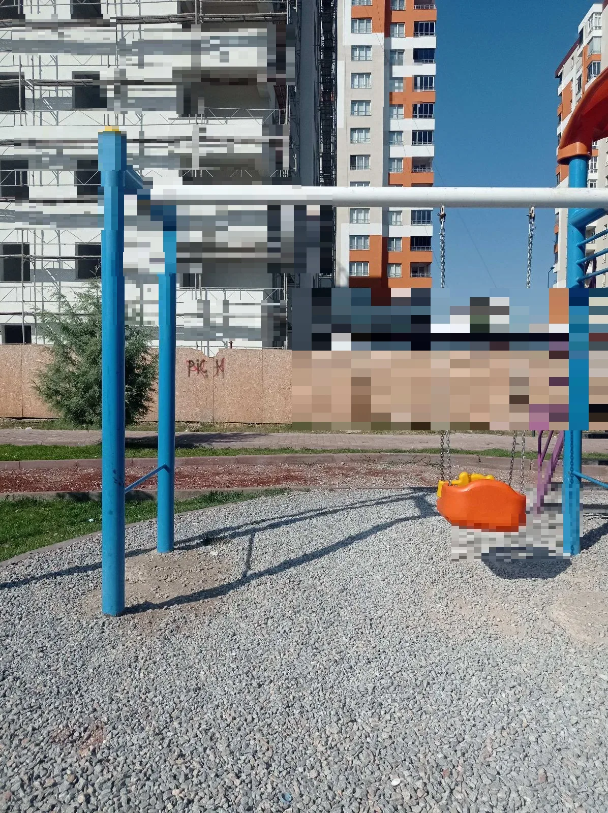 Salıncak eksik
