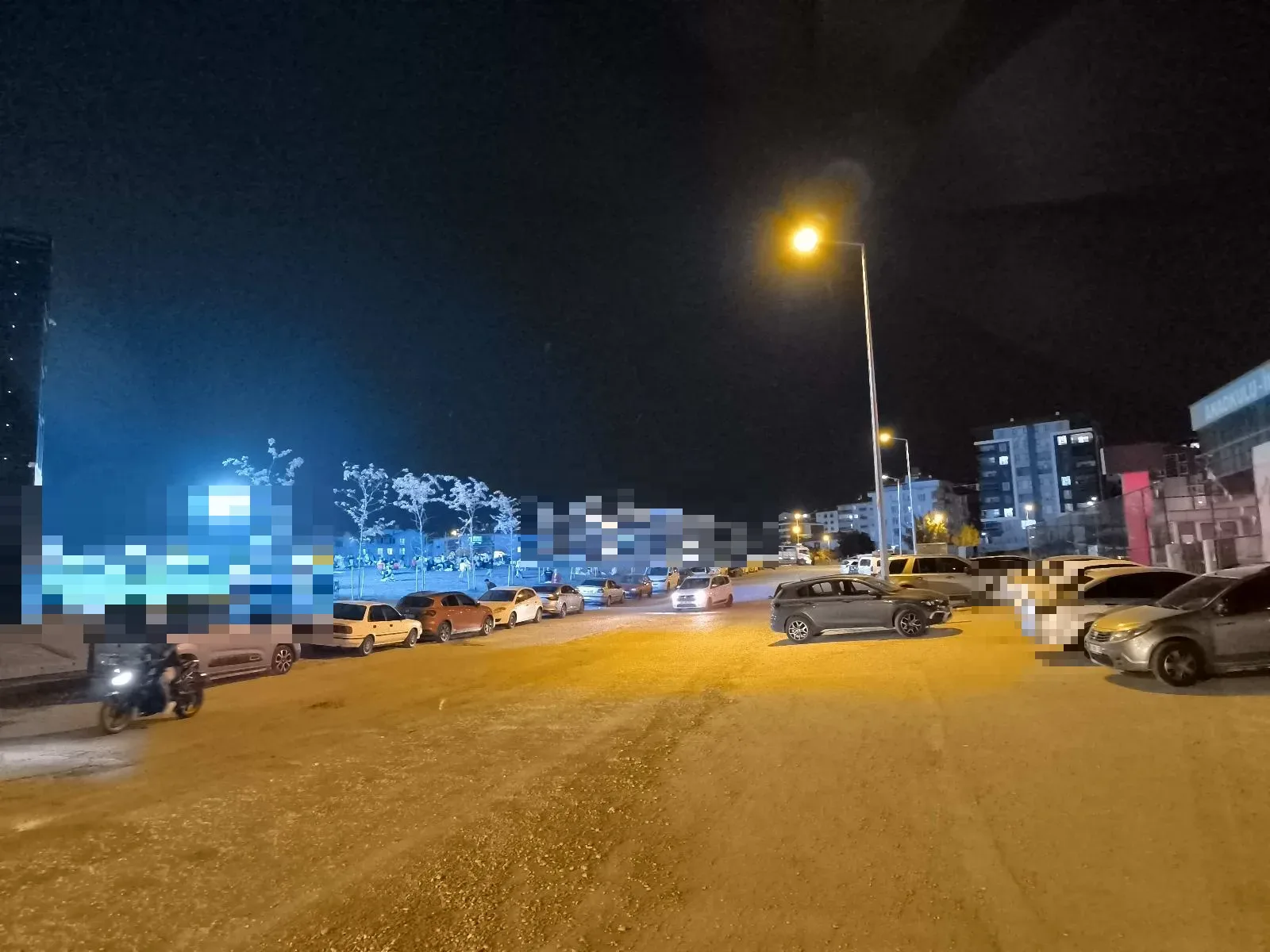 Nefes almak isteyen insanların tozla boğulduğu yer
