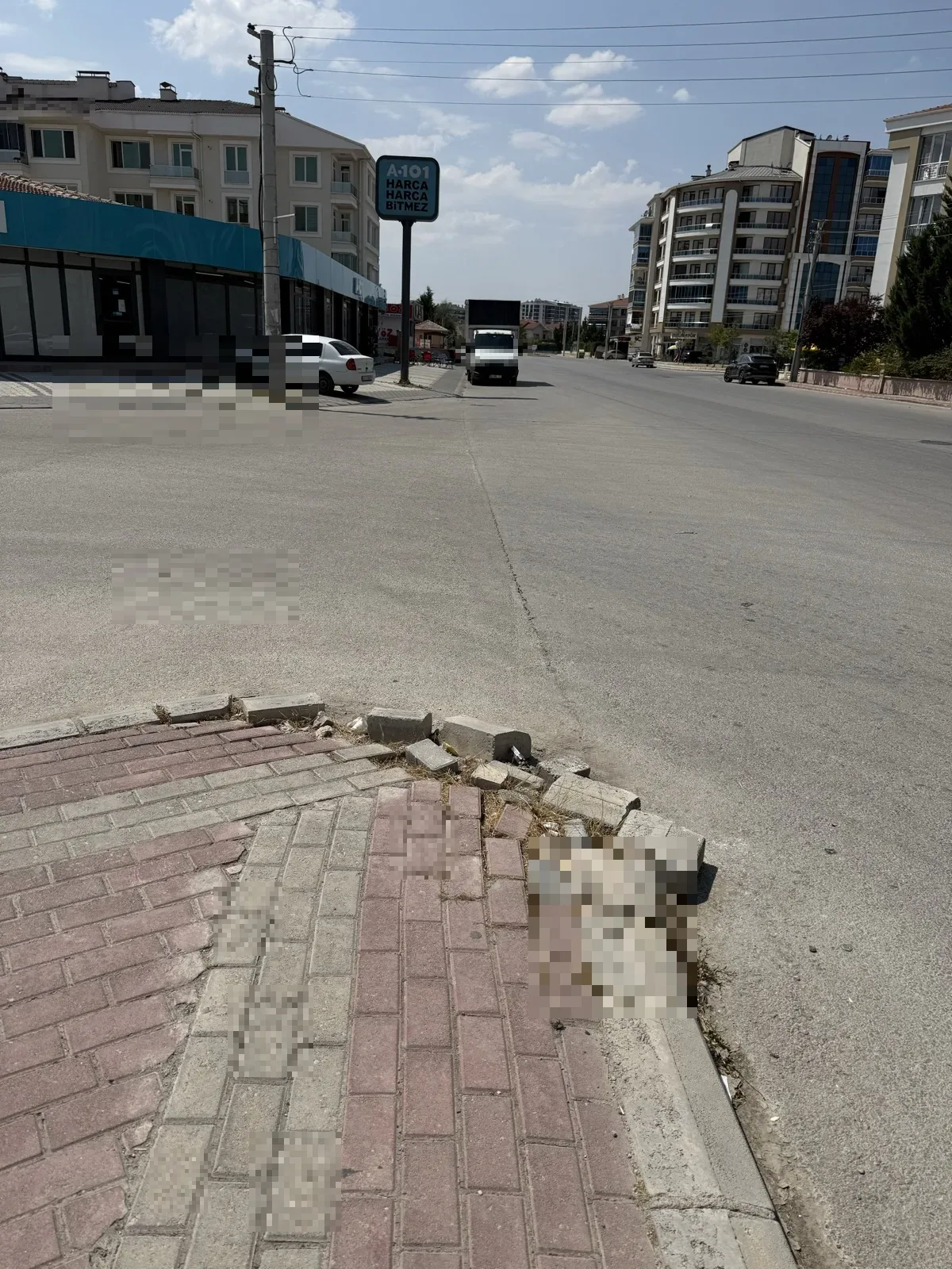 Kaldırım Onarımı Talebi