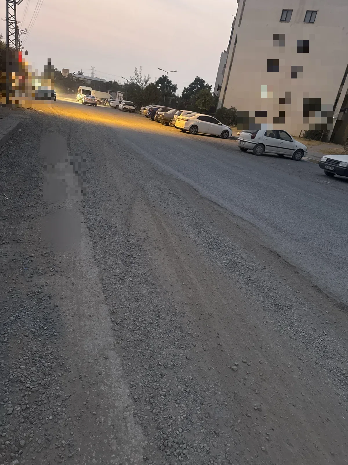 Çağlalık toki Yolları Hep Böyle