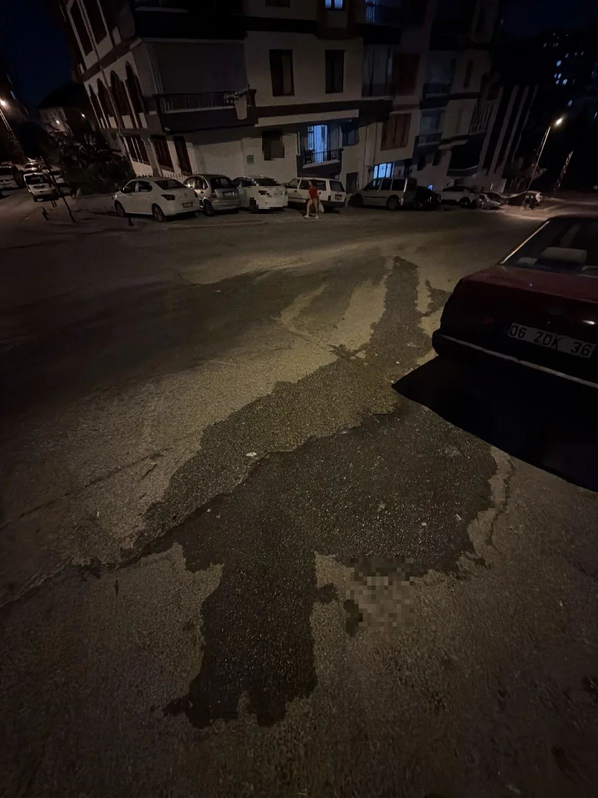 Su kaçağı var